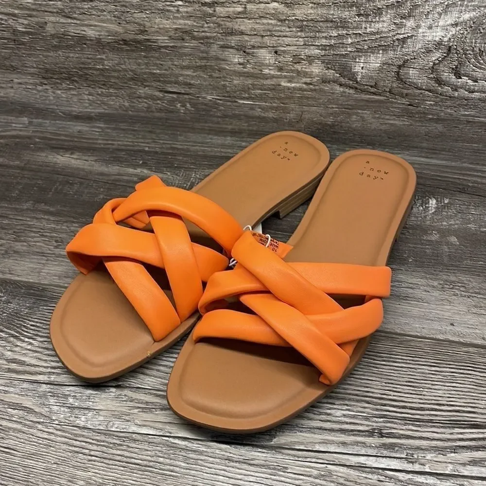 Women's Rory Padded Slide Sandals - A New Day